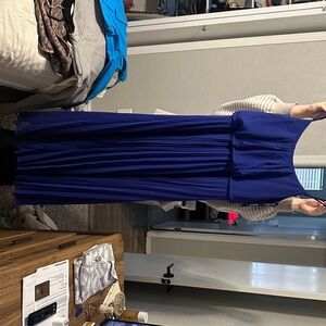 Bisou Bisou Royal Blue Maxi Dress